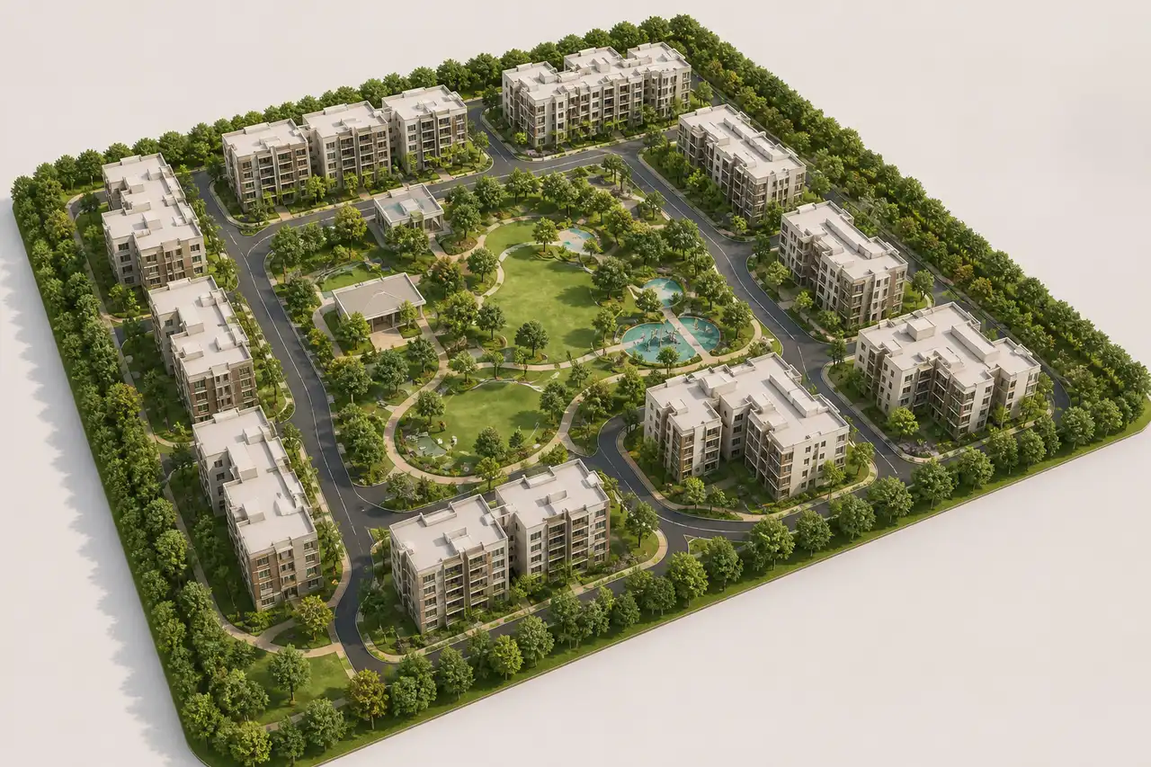 Prestige Poojanahalli master plan image
